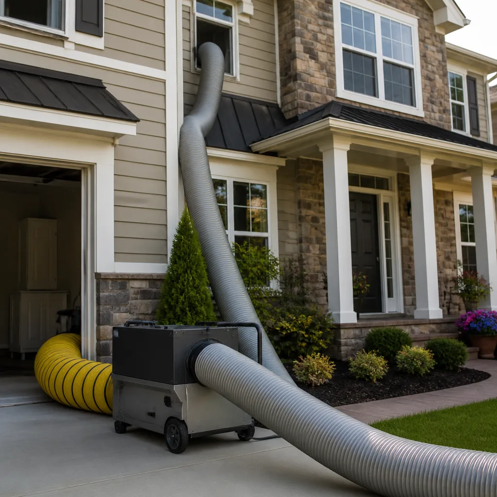 Whole-home duct cleaning